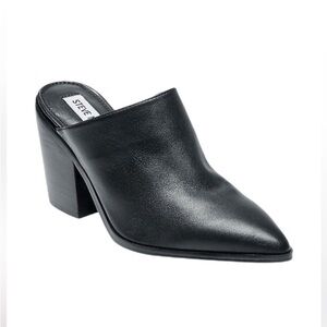 Steve Madden Black Women's Mules